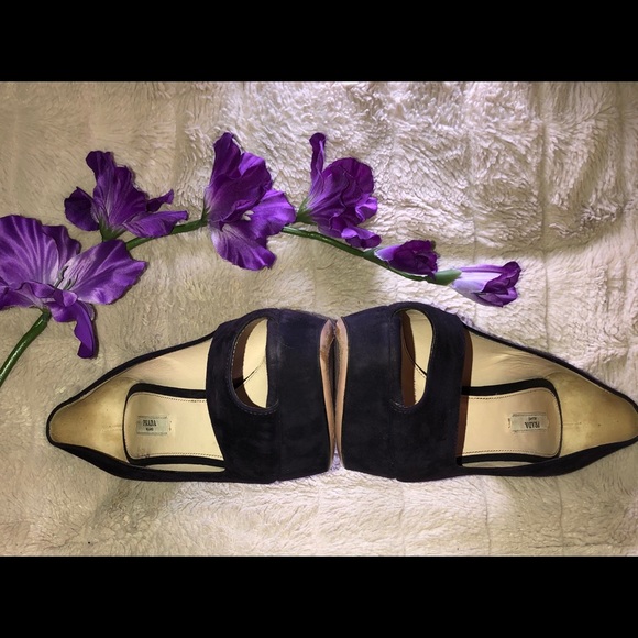 Prada Purple Suede PeepToe Platform Heel,Size-39(9 - Picture 8 of 15
